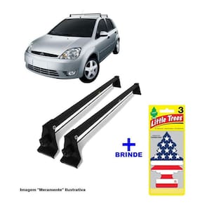 Rack De Teto Vhip Fiesta Hatch Sedan 03 Ate 15 + Cheirinho