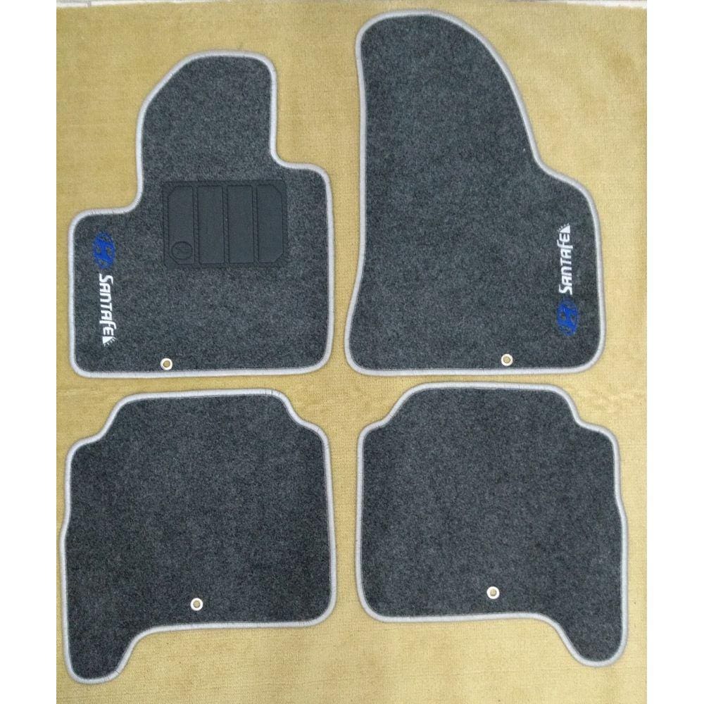 Tapete Carpete 6Mm Hyundai Santa Fé 5 Lugares 2012 2013