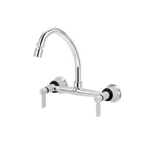 Torneira Misturador Cozinha Parede Arejador Articulado 1/4V.