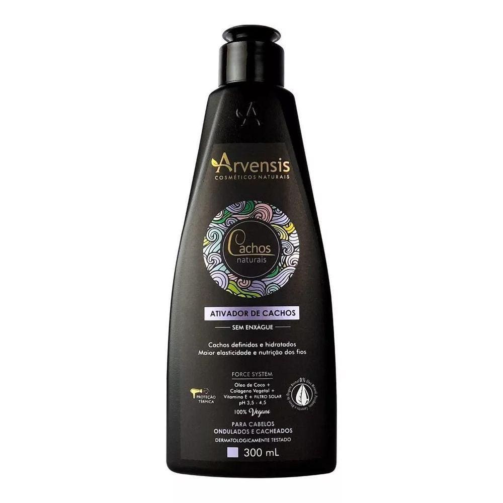 Kit Arvensis Cachos Completo Ondulados E Cacheados 6 Itens