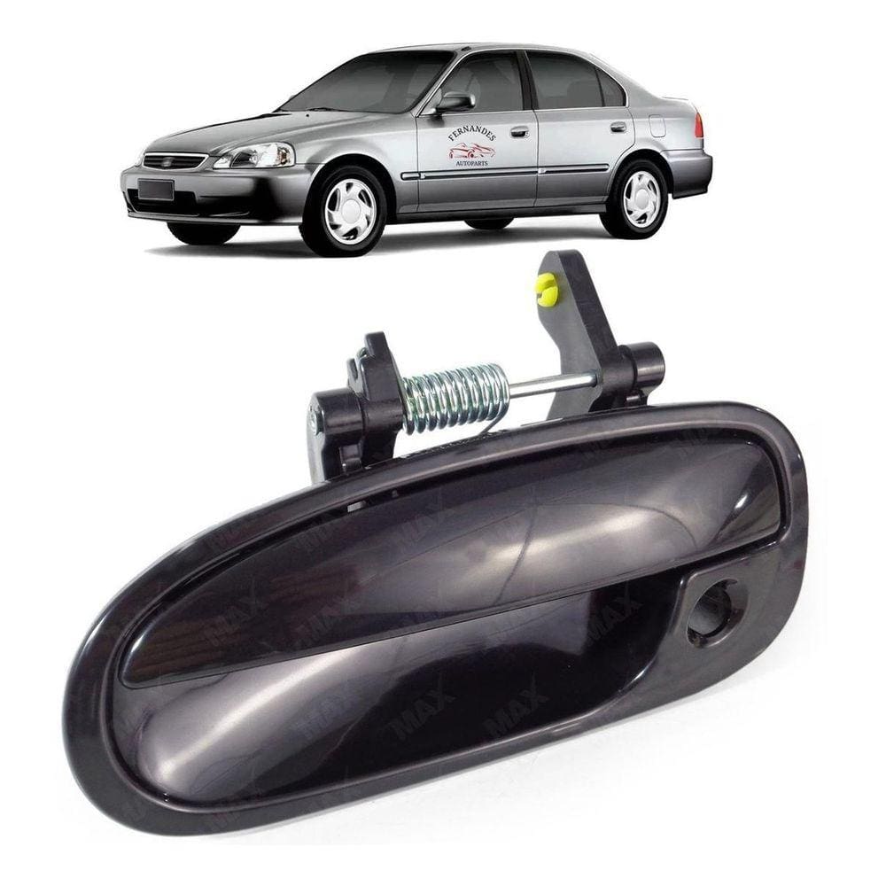 Maçaneta Externa Dianteira Esquerda Honda Civic 1996 A 2000