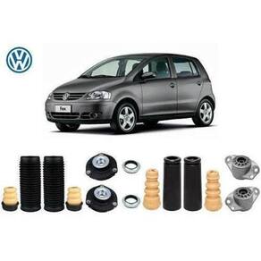 4 Kit Coxim Batente Dianteiro Traseiro Vw Fox 1.6 2003 2004 2005 2006 2007