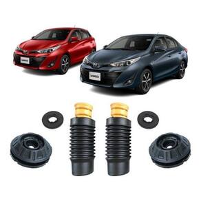 Kit Batente Suspensão Dianteira Toyota Yaris 2018 2019 2020