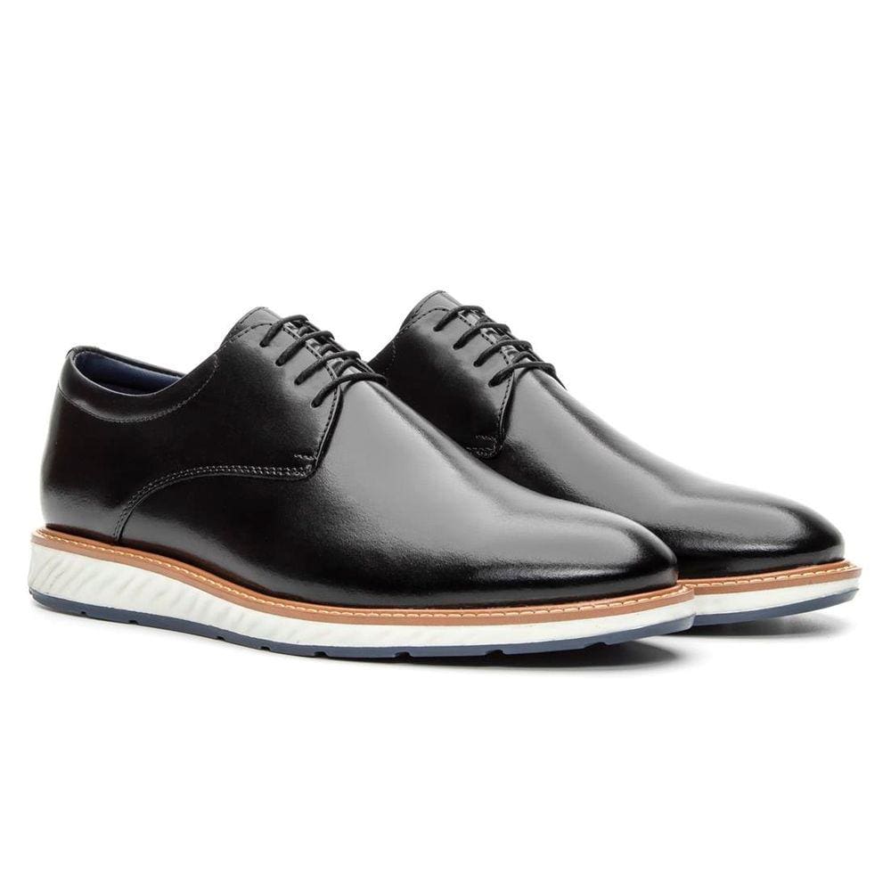Sapato Brogue Oxford Derby Couro Premium Masculino Bigioni