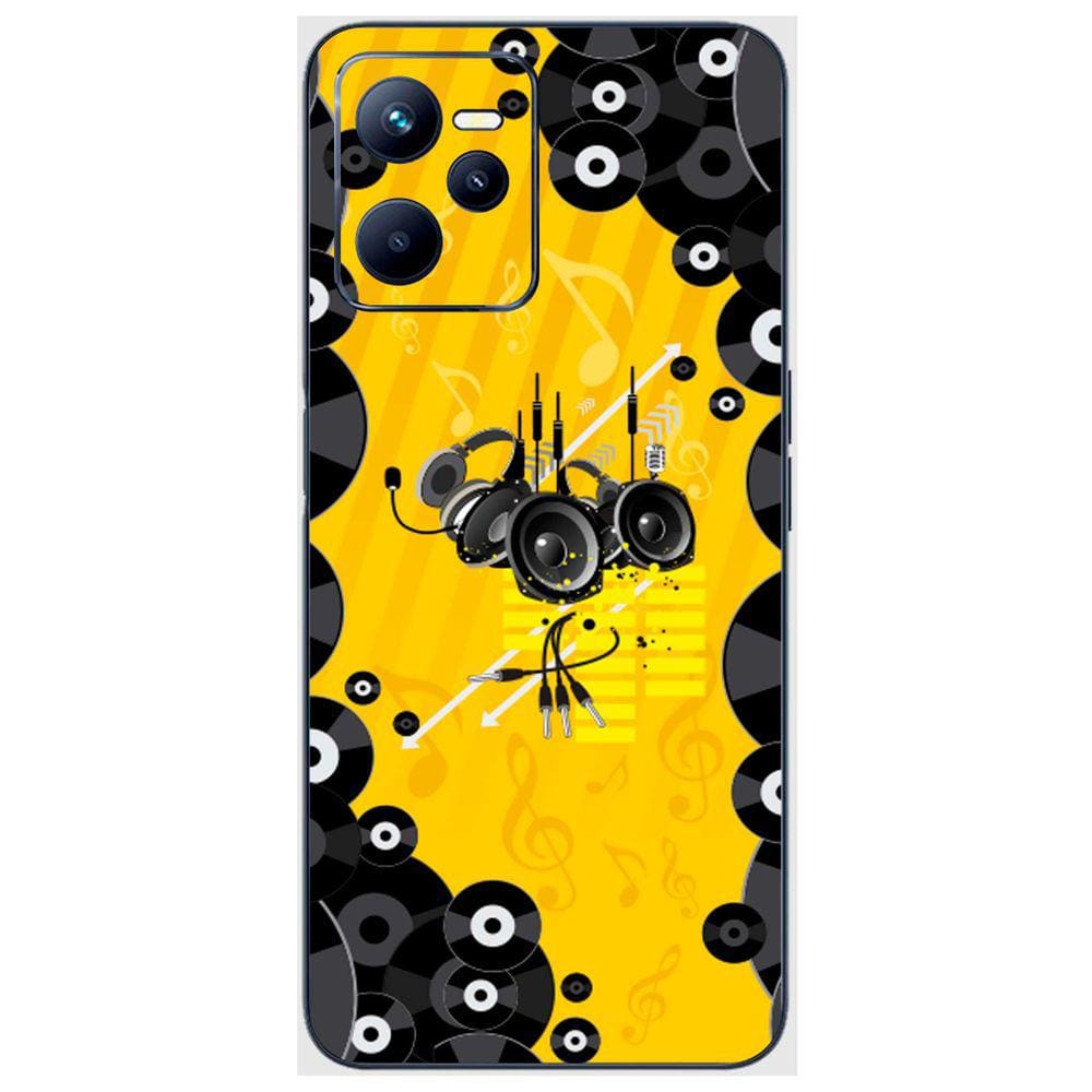 Capa Adesivo Skin354 Verso Para RealMe C35 RMX3511