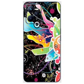 Capa Adesivo Skin058 Verso Para RealMe C35 RMX3511