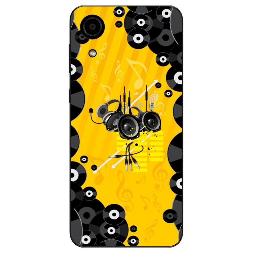 Capa Adesivo Skin354 Verso Para Samsung Galaxy A03 Core