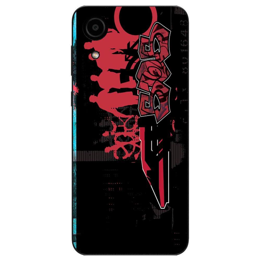 Capa Adesivo Skin055 Verso Para Samsung Galaxy A03 Core
