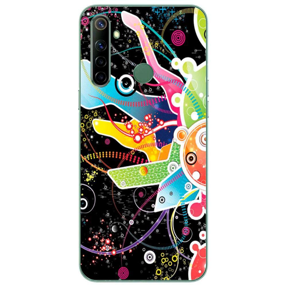 Capa Adesivo Skin058 Verso Para RealMe 6i RMX2040