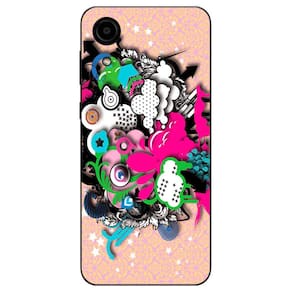 Capa Adesivo Skin104 Verso Para Samsung Galaxy A03 Core