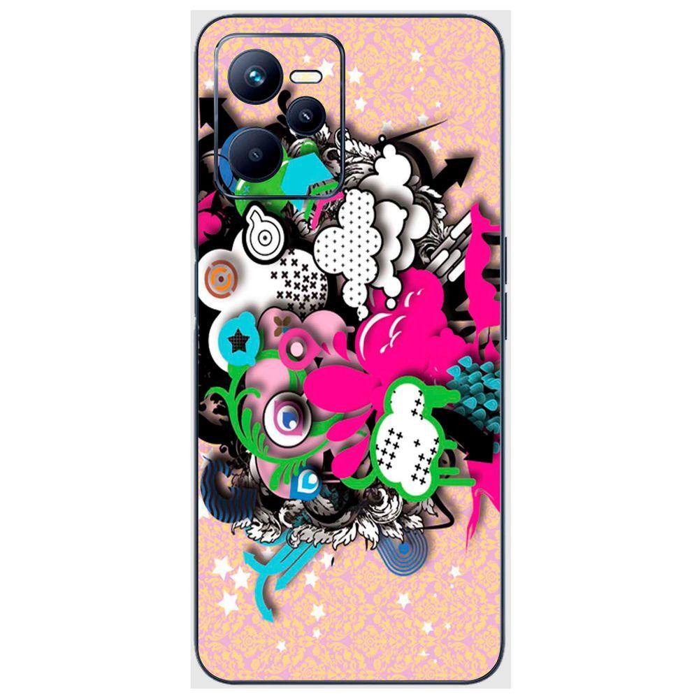 Capa Adesivo Skin104 Verso Para RealMe C35 RMX3511