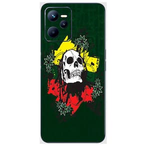 Capa Adesivo Skin024 Verso Para RealMe C35 RMX3511