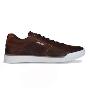 Sapatênis Ferracini Masculino Star Nobuk Chocolate - 39391