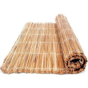 Kit 14 Esteiras Palha Taboa 1,8x1,0m Pergolado Forro Tapete