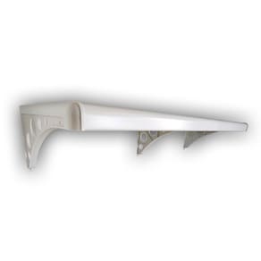 Prateleira Pvc Com Suporte 60X30Cm Branca Pm3S/60 Astra