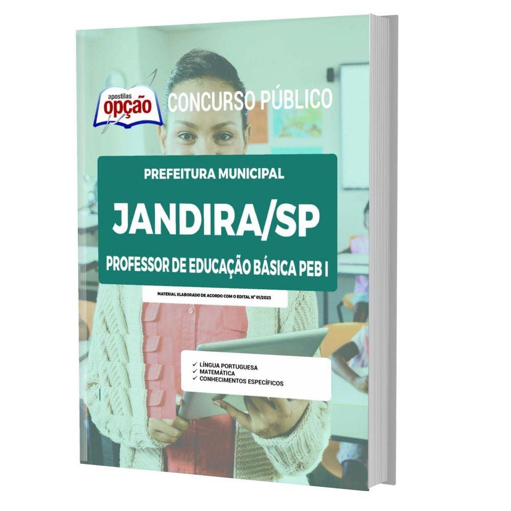 Apostila Jandira Sp - Professor De Educação Básica