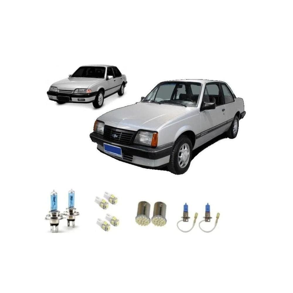 Kit 10 Lâmpadas Farol Milha Ré Gm Monza E Tubarão1982 A 1996