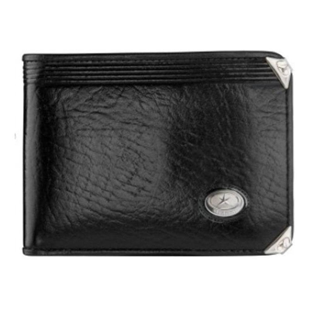 Carteira Mitty Em Couro  Preta Pequena - M0