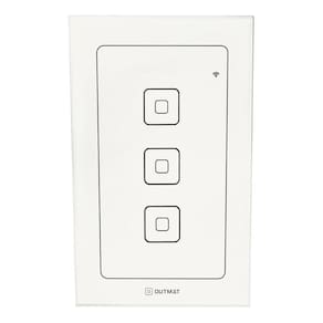 Interruptor Inteligente Touch 3 Teclas Wi-Fi - Alexa