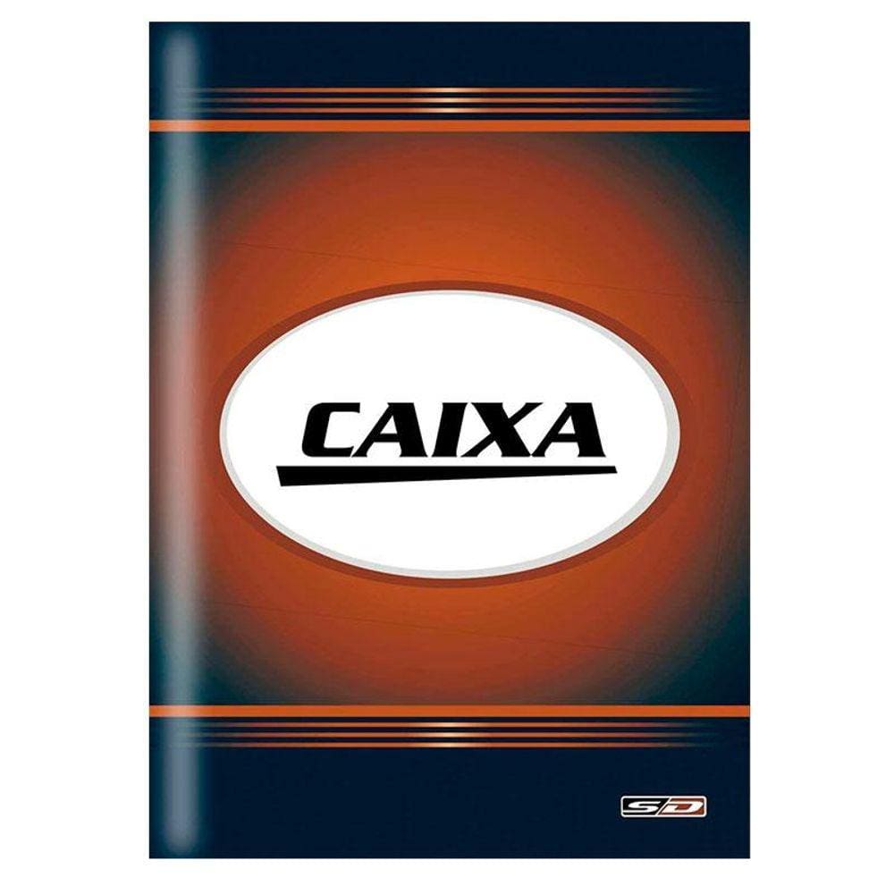Livro caixa ofício com 100 folhas São Domingos