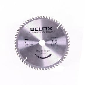Lâmina De Serra 7`` 60 Dentes -Belfix