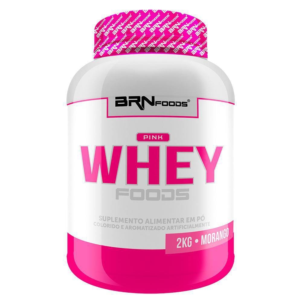 Pink Whey Protein Foods 2Kg Morango