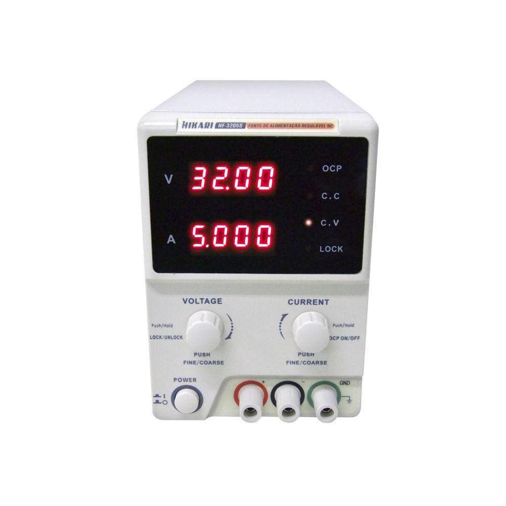 Fonte De Alimentação Simples 32V 5A Hikari Hf-3205S