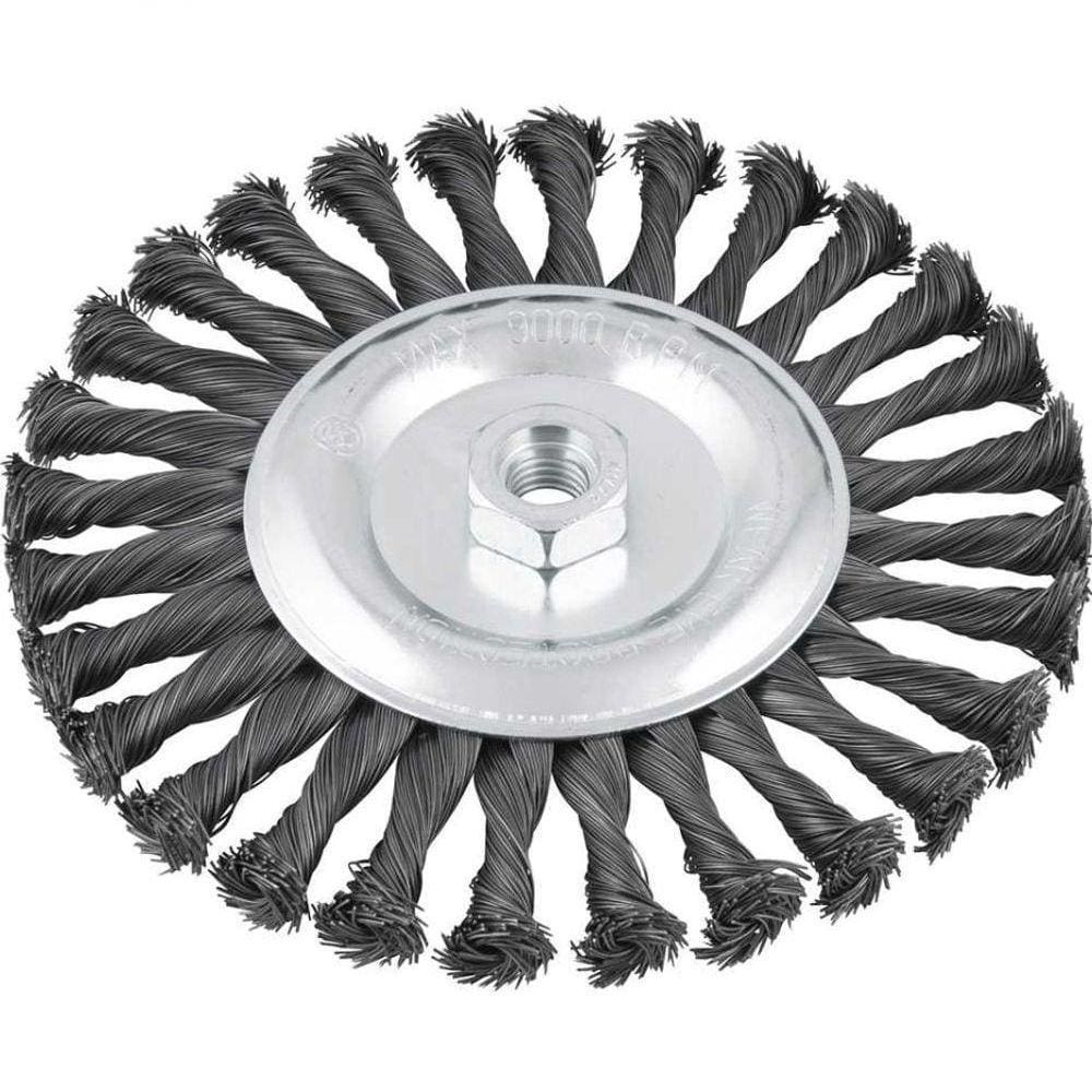 Escova Circular Torcida 7x1/2" Rosca M14 9000rpm