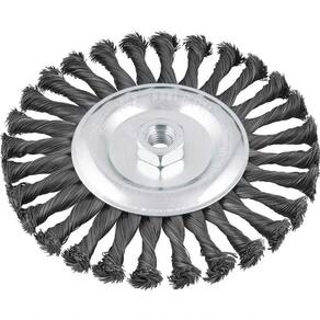 Escova Circular Torcida 7x1/2" Rosca M14 9000rpm