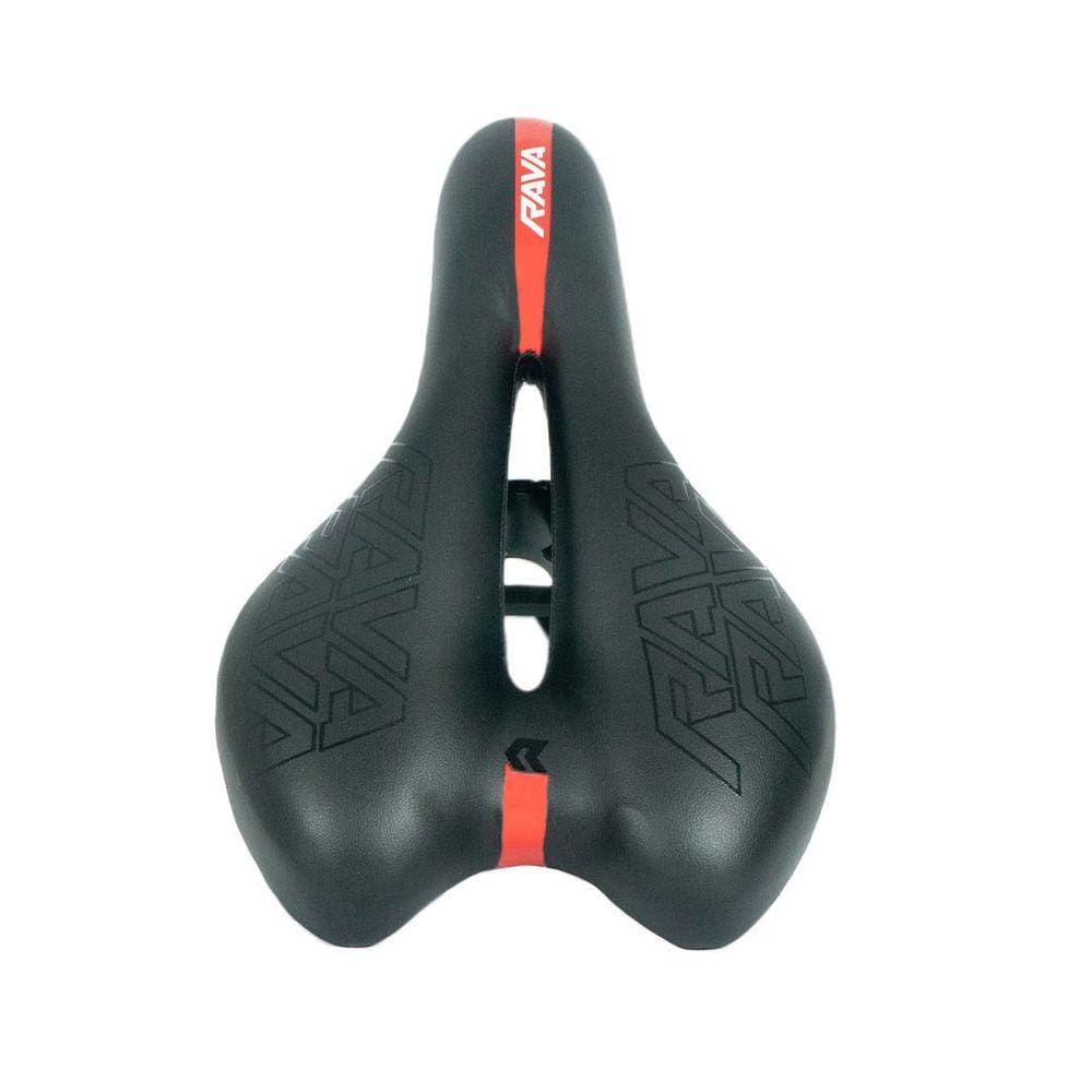 Selim Banco de Gel Bike MTB Ceres 270x155mm Unissex Antiprostático Rava