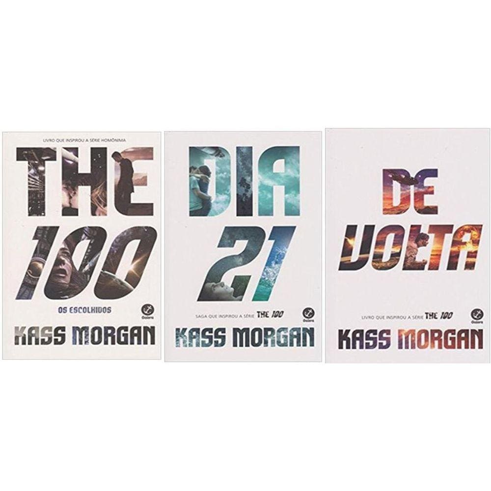 Kit 3 Livros The 100 Dia 21 De Volta Kass Morgan