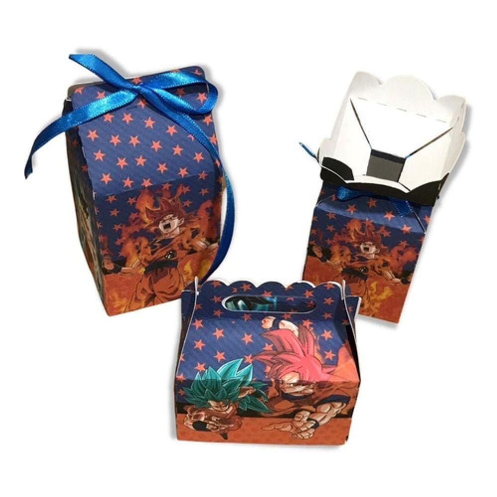 Kit Festa Lembrancinhas Personalizadas Tema Dragon Ball Z