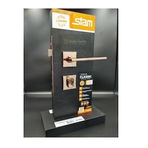 Fechadura Porta Externa Rose Stam Classic 55Mm Quadrada