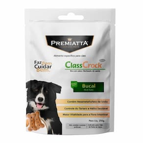 Biscoito Premiatta Caes Classicrock Bucal 250Gr