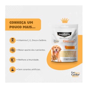 Biscoito Premiatta Caes Classicrock Protecao 250Gr