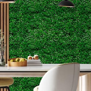 Papel de Parede 18M Adesivo Folhagem Hera Verde Paisagem Jardim Folhas Amazônica 3d Tropical Auto Colante
