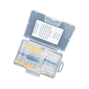 KIT 525X RESISTORES 17 VALORES 1/4W 1% 0 Ohm 1M Ohm