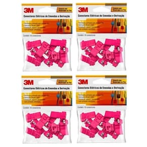 40Un Conector Emenda Derivação Idc 10A 558 3M Scotchlok 1Mm