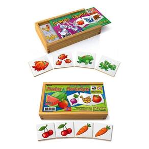 Jogo De Memória De Animais E Memória Frutas E Hortaliças