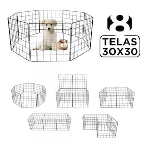 Cercadinho Móvel Pet Pequeno Porte Para Cachorro, Gato