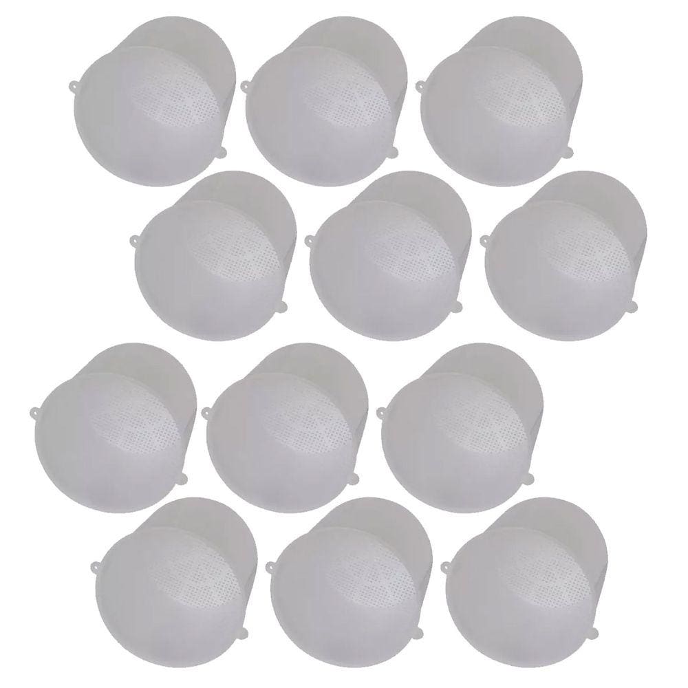 Kit Forma queijo frescal de 1kg fundo em tela 12 unidades