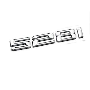 Emblema Traseiro Logo Bmw 528I Colante Cromado