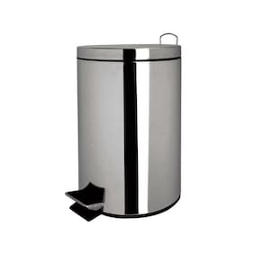 Lixeira Em Aço Inox 3 Litros Com Balde Interno Removível