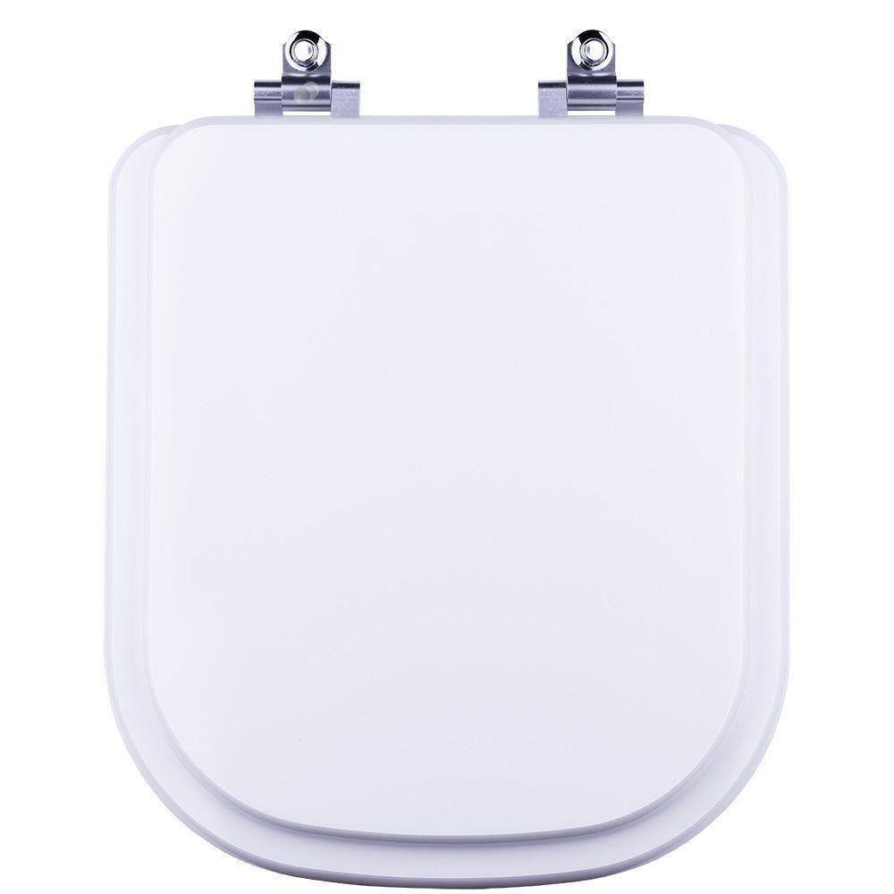 Tampa de Privada Soft Close Mist Branco para Louça Icasa