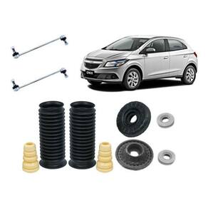 Kit Coxim Batente Dianteiro + Bieleta Gm Onix 2015