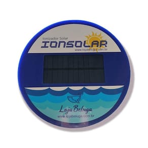 Ionizador Solar Flutuante - Piscina Até 20.000L