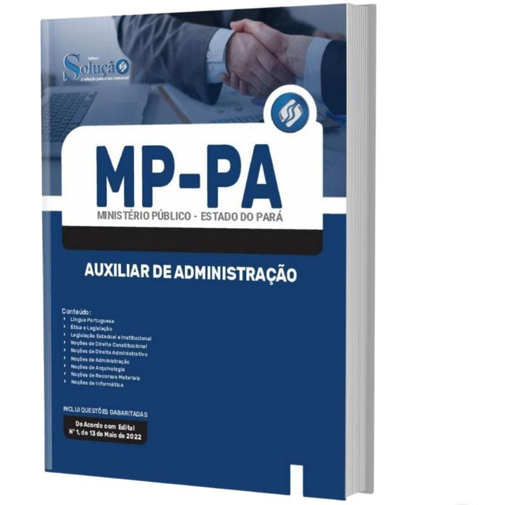 Apostila Concurso Mp Pa - Auxiliar De Administração