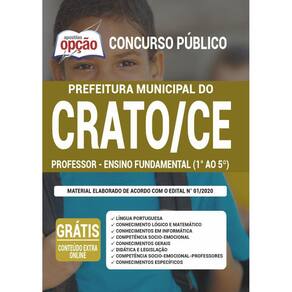 Apostila Concurso Crato Ce - Professor Ensino Fundamental 1