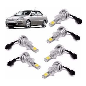 Kit Super Led Corolla 2003 2004 2005 Farol E Milha 6000K