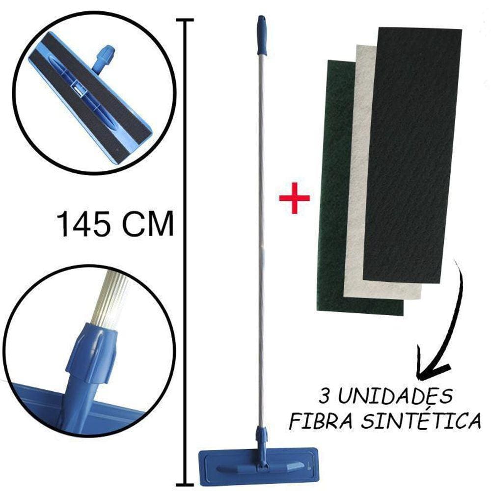 Suporte Lt Plus Com Cabo Extensivel E 3 Pega Fibras Limpeza